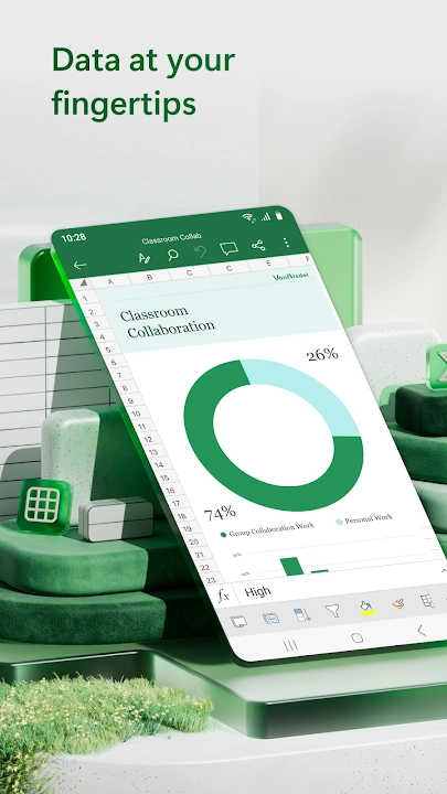 Скриншот приложения Microsoft Excel