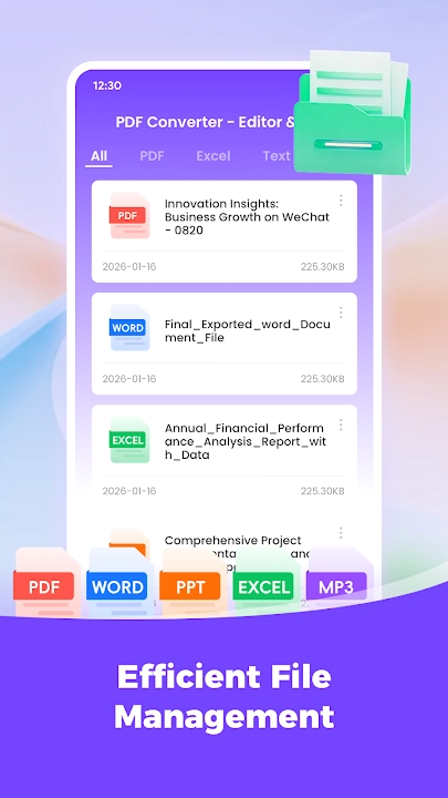 Скриншот приложения PDF Converter