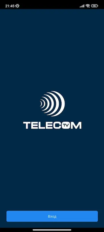 Скриншот приложения TelecomTV