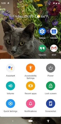 Android Accessibility Suite Основная страница