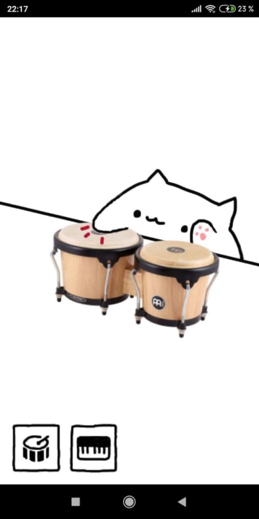 Bongo Cat Барабаны