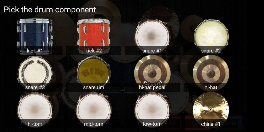 Drum kit Барабаны