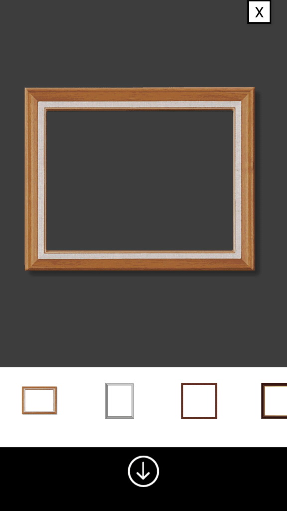 Easy Art Frame Выбор рамки