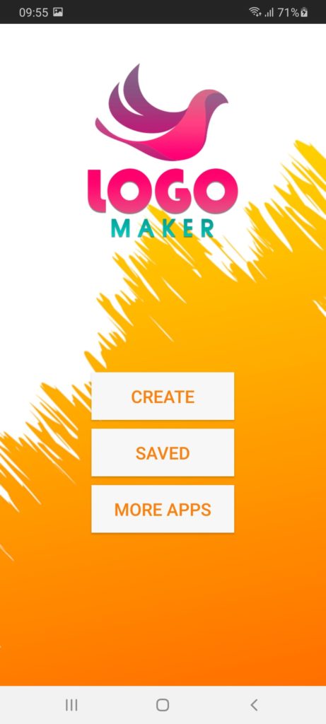 Logo Maker Меню
