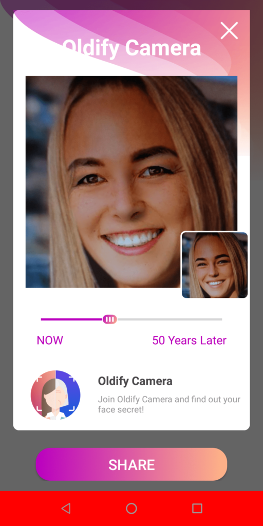 Oldify Camera Результат