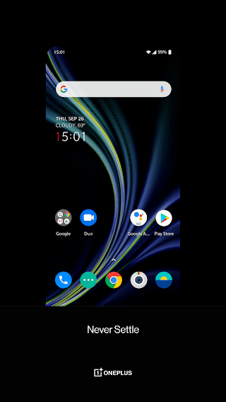 OnePlus Launcher Домашний экран