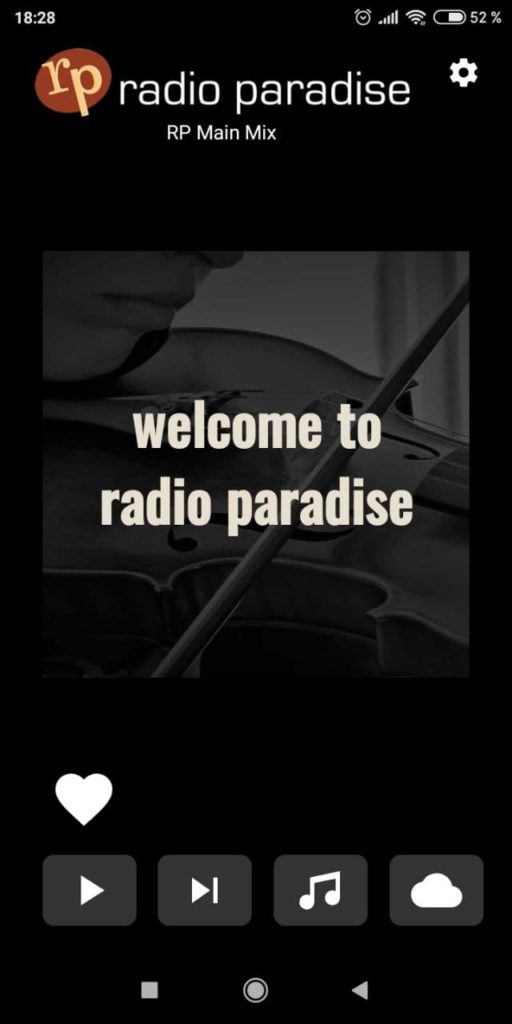 Radio Paradise Плеер