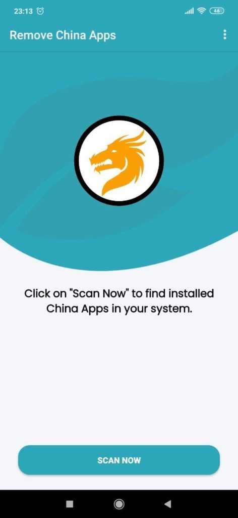 Remove China Apps Scan
