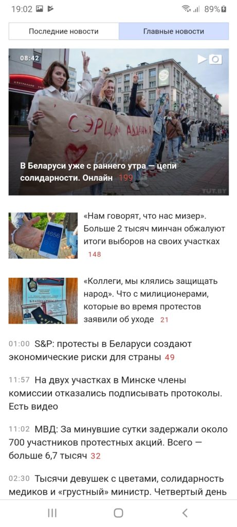 TUT BY Новости