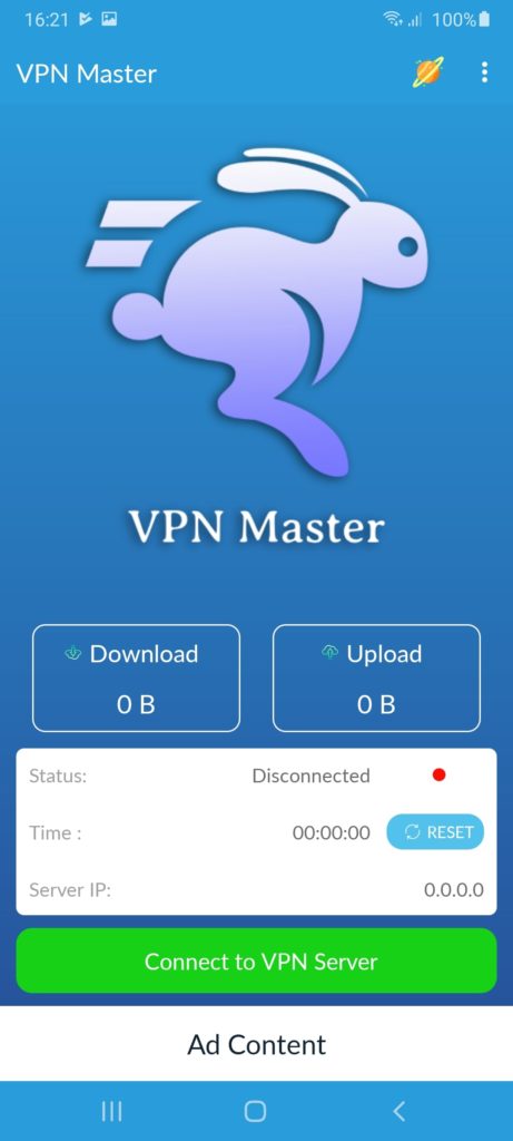 VPN Master Соединение