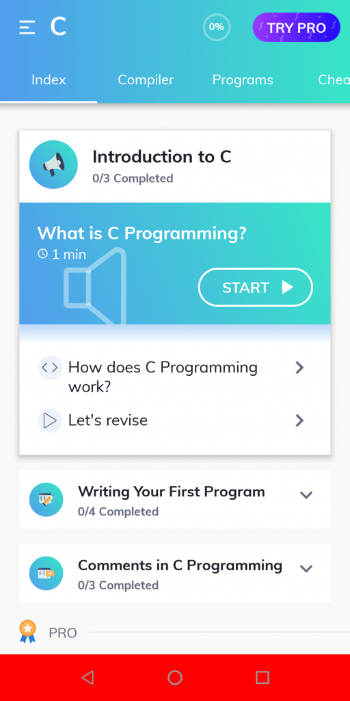 C Programming Обучение
