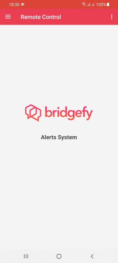 Bridgefy Alerts Главная