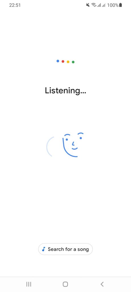 Ok Google Listening