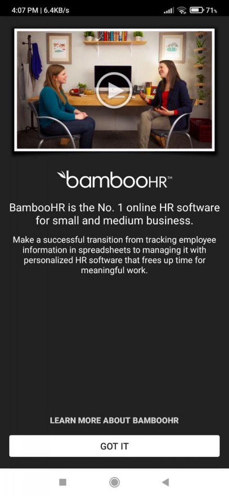 BambooHR How it works
