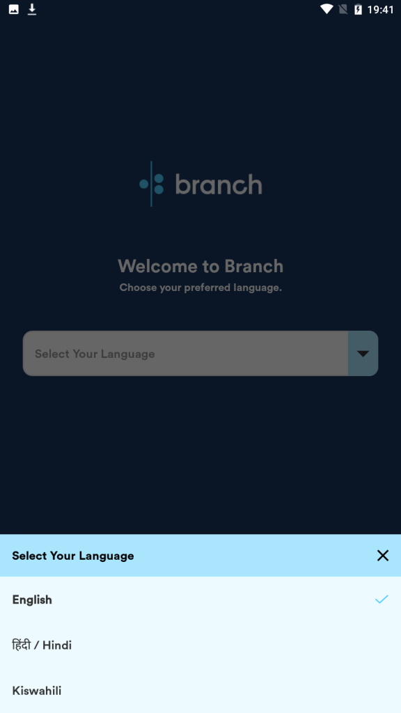 Branch Language