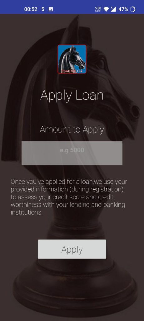 CreditVille Loan Apply Loan