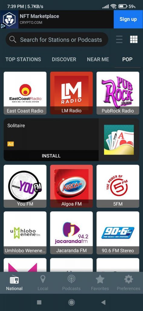Radio ZA Radio Stations