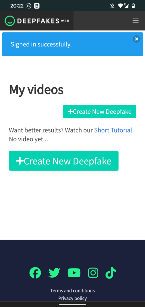 Deepfakes Mis videos