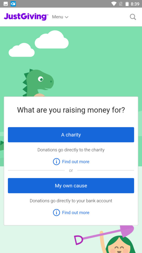 JustGiving Charity