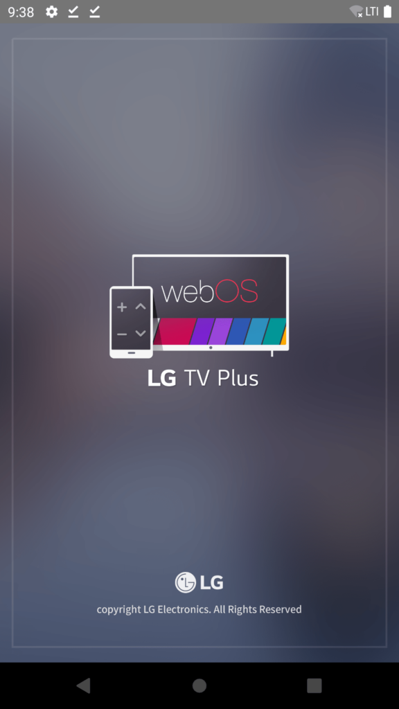 LG TV Plus Começar