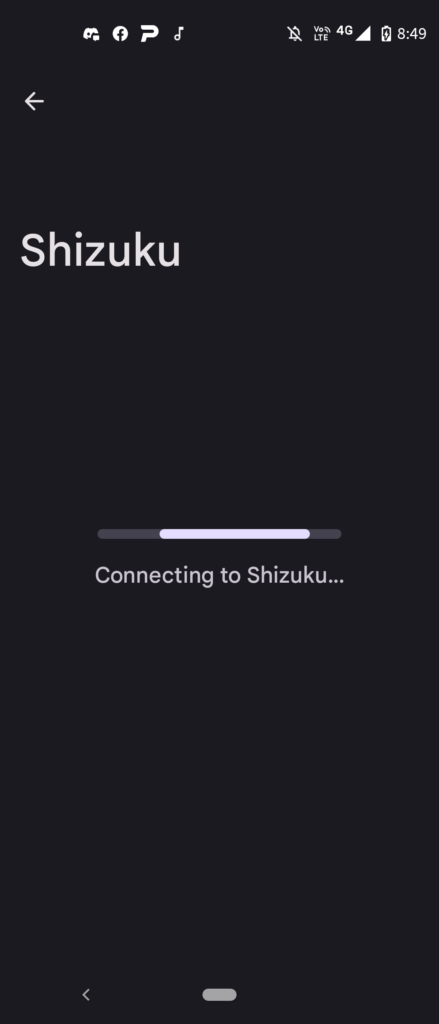 Ambient Music Mod Conectando con Shizuku