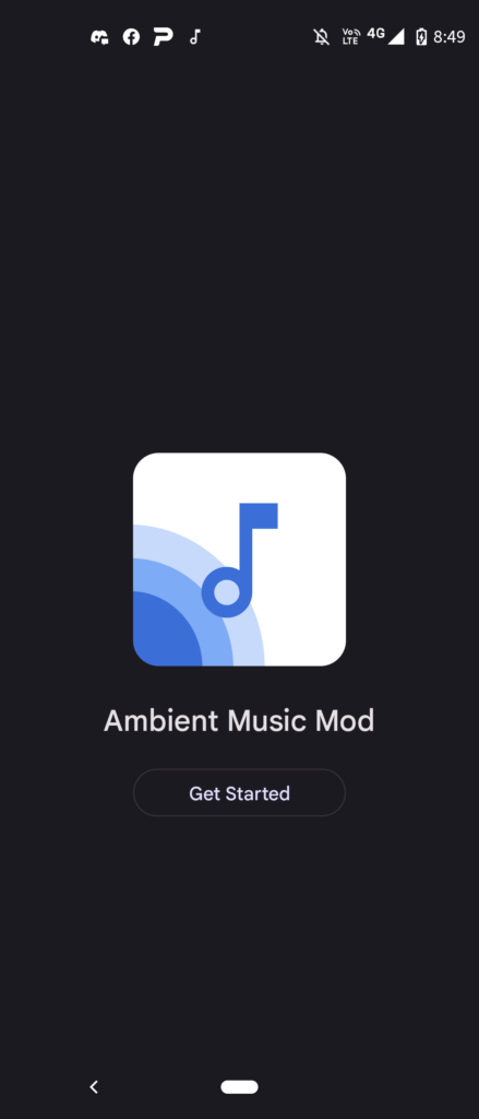 Ambient Music Mod Get started