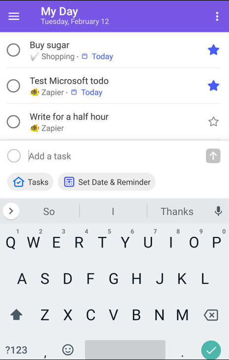 Microsoft Lists Tasks
