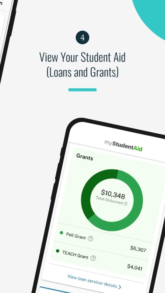 myStudentAid View student loans