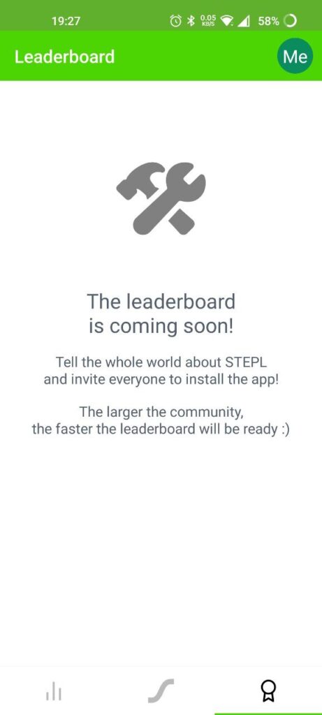 STEPL Leaderboard