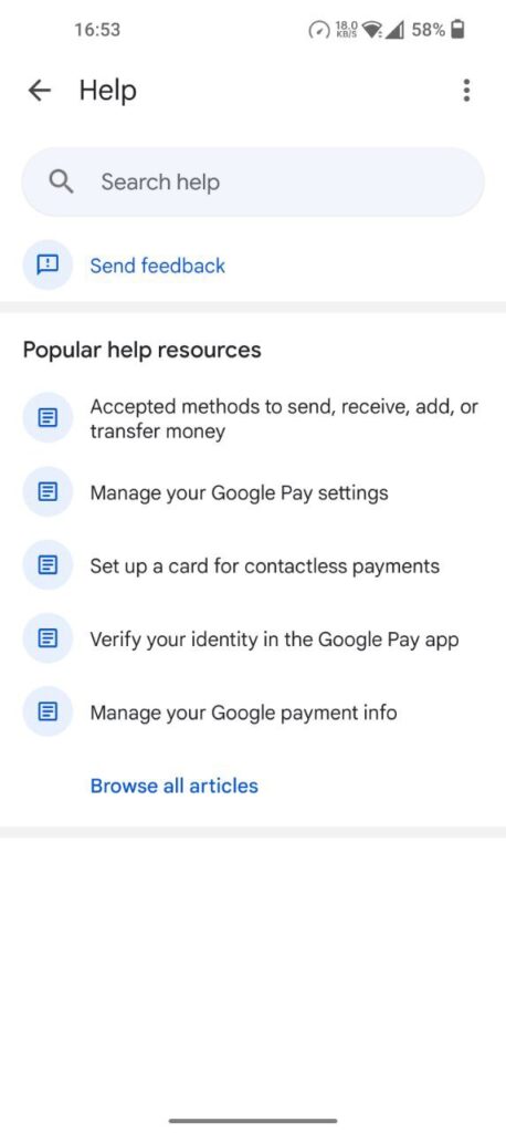 Google Pay Help