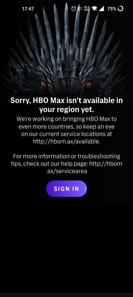 HBO Max USA Only