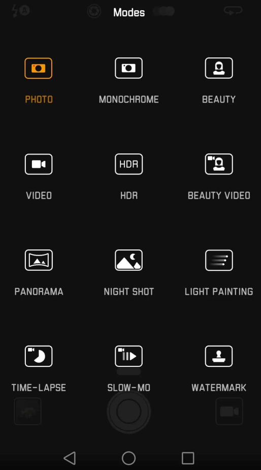 HUAWEI Camera Modes