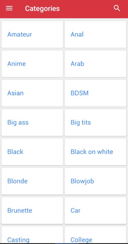 Perfect Girls Categories