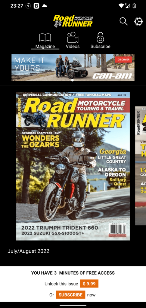 RoadRunner Revista