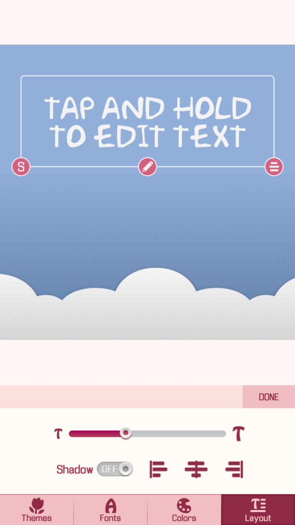 TextCutie Layouts
