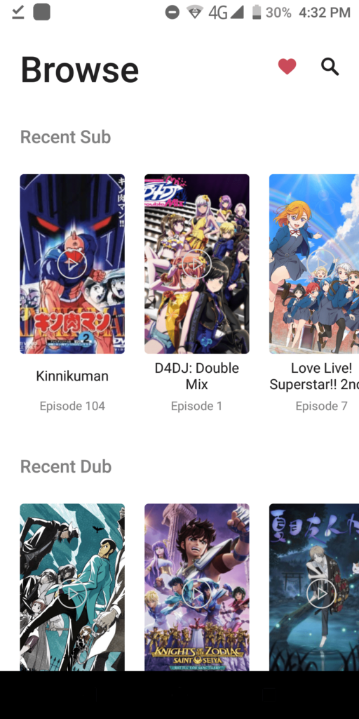 Anime X Stream Strona główna