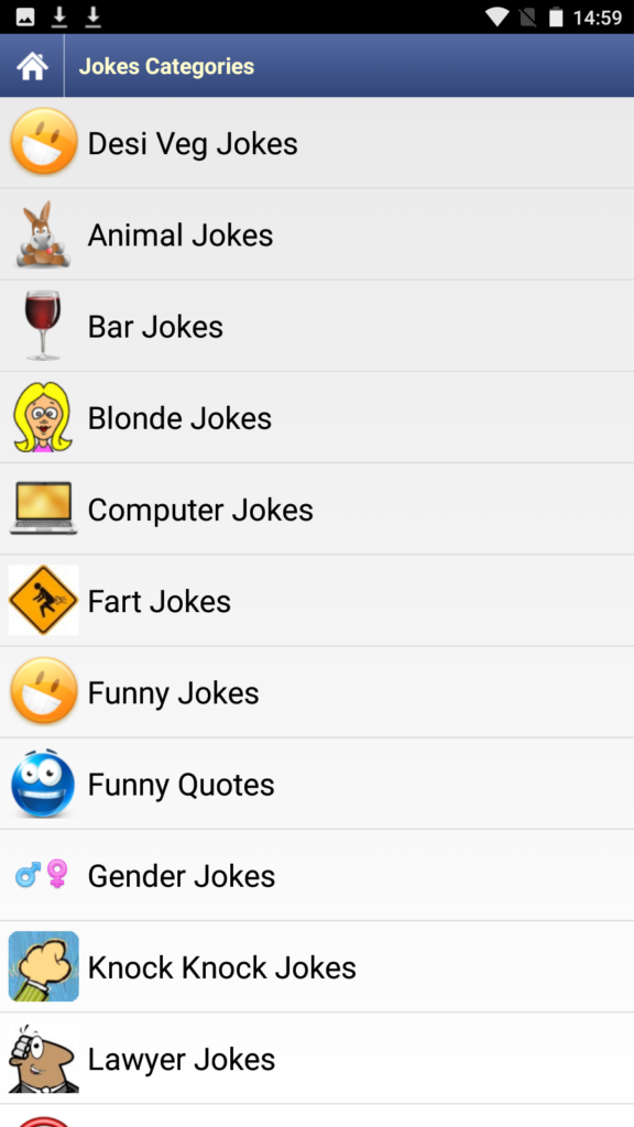 SMS FunBook Jokes