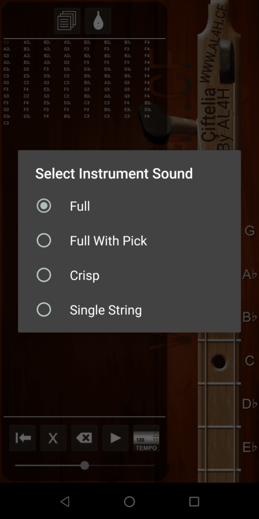 Tingalin Select sound