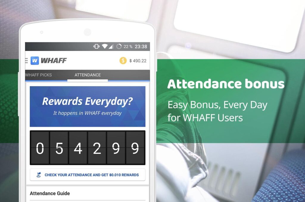 WHAFF Rewards Attendance