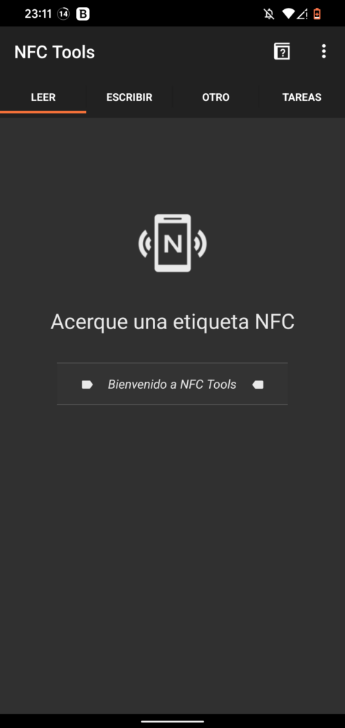NFC Tools Leer