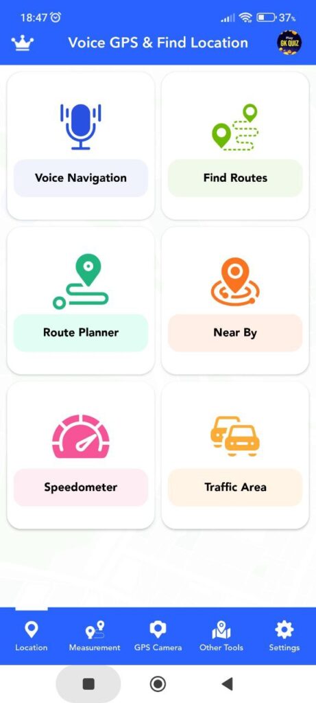 Voice GPS Driving Directions Функции