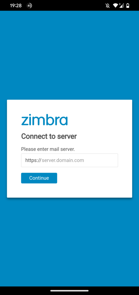 Zimbra Server
