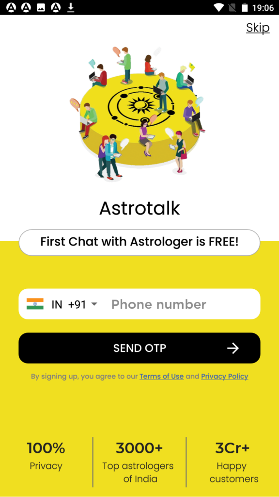 Astrotalk Welcome