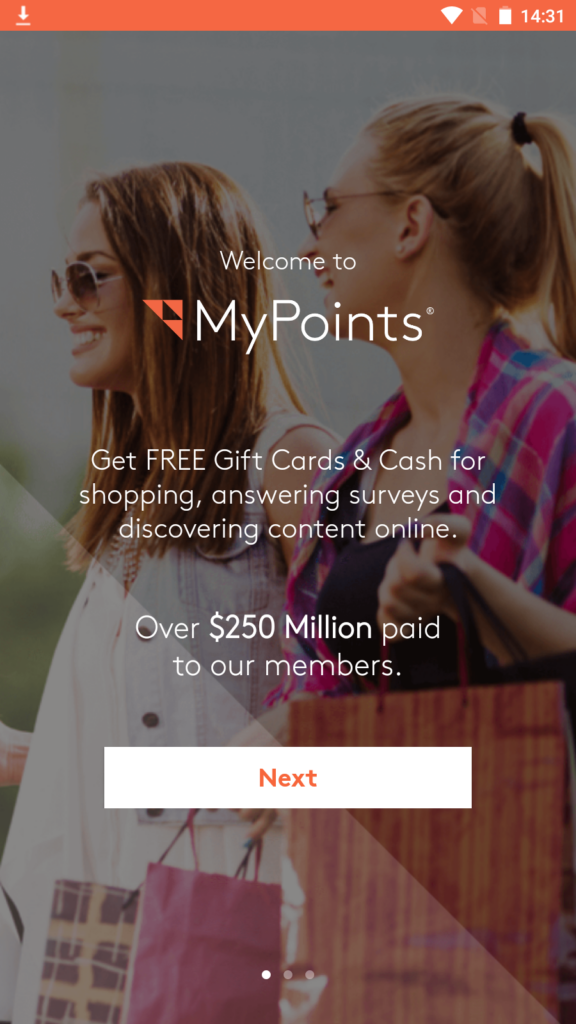 MyPoints Feature