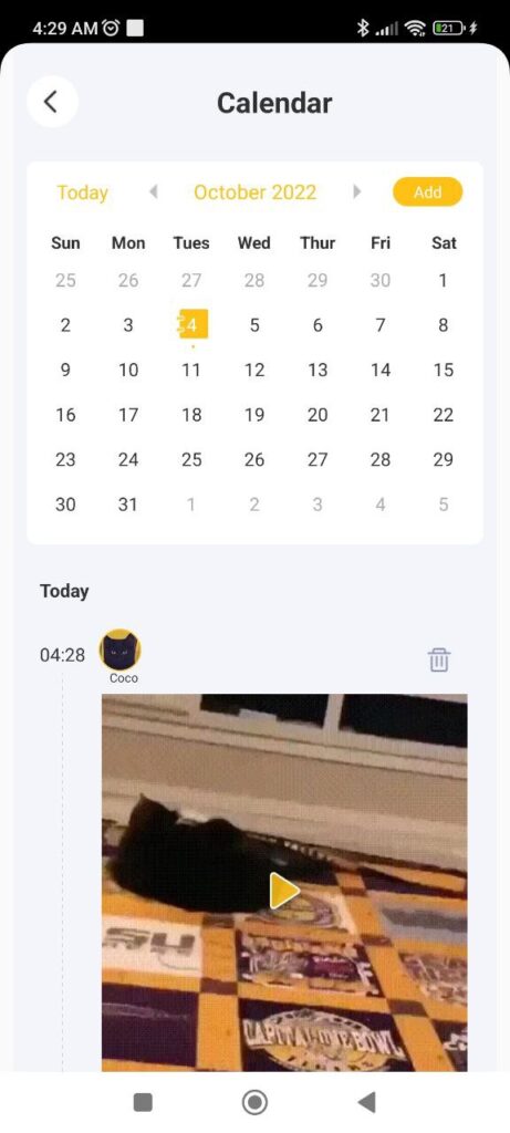 Pet Diary Calendar