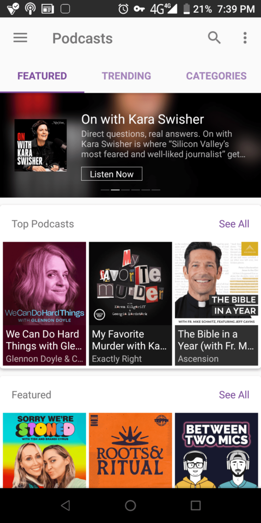 Podcast Player Castbox Featured