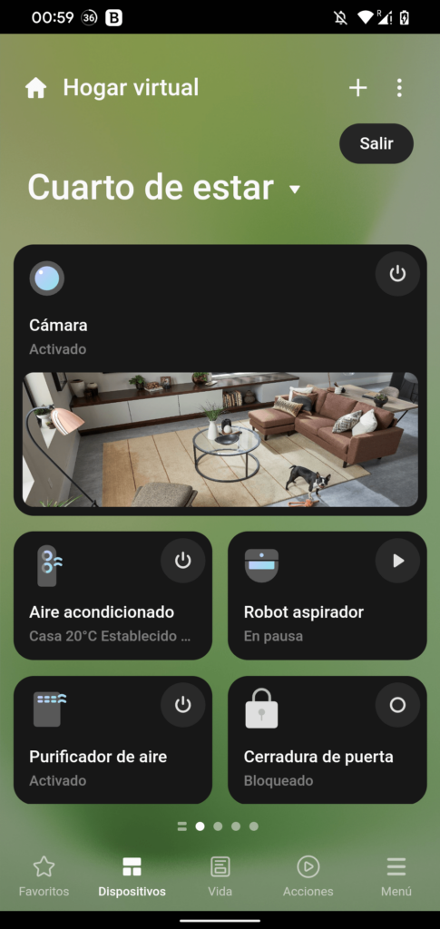 SmartThings Dispositivos