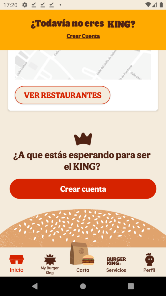 Burger King Spain - Inicio