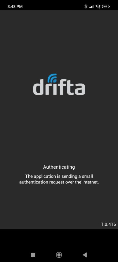 Drifta Authenticating