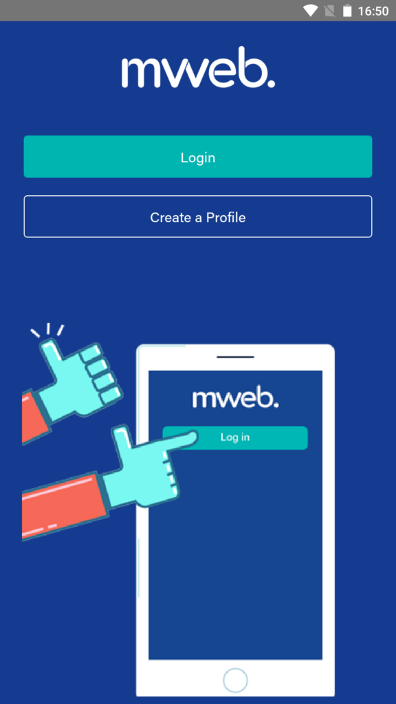 Mweb Welcome